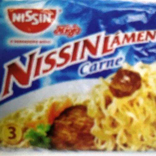 Miojo Nissin Lamen Carne