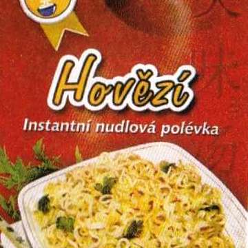 Hovezi Instantni Nudlova Polevka ビーフ味