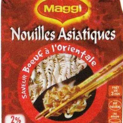 Maggi Nouilles Asiatiques Saveur Boeuf a l'orientale