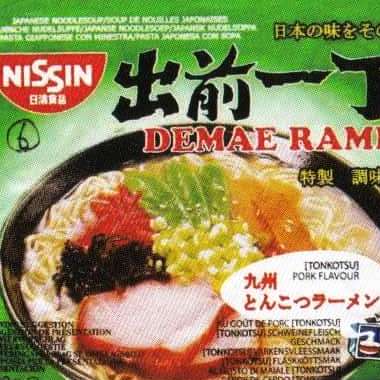 出前一丁 九州とんこつラーメン Demae Ramen [Tonkotsu] pork Flavour