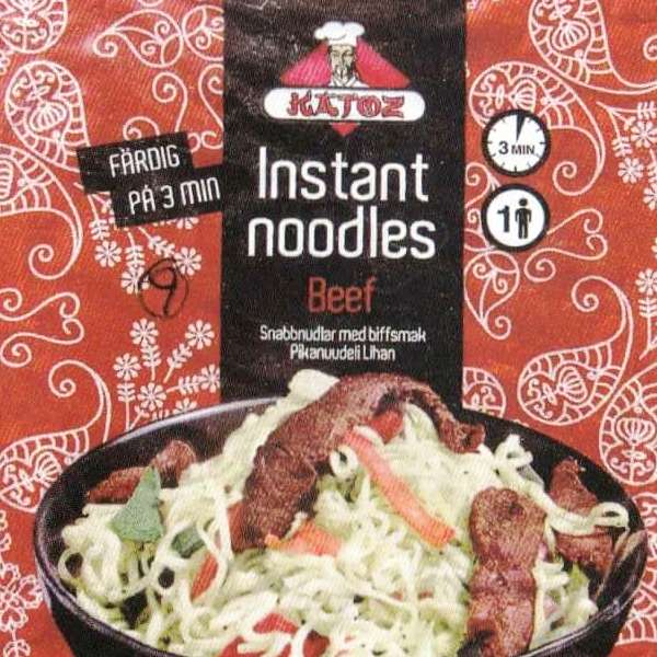 Katoz Beef Instant Noodles