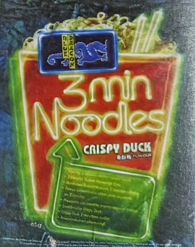 Blue Dragon 3min Noodles Crispy Duck Flavour